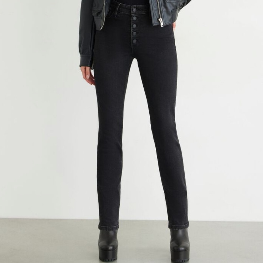 Dynamite KATE Black High-Waisted Jeans